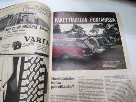 Auto ja Liikenne 1970 nr 10, sis. mm. seur. artikkelit / kuvat / mainokset; Kansikuva Peugeot 504 vm. 1971, Champion Turbo Action, Ei nätti tyttö jää pulaan,