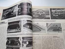 Moottoriviesti 1972 nr 12 sis. mm. artikkelit / kuvat / mainokset; Moottorikelkat 1973, Morris Marina Saloon 1.8 &amp; Coupe 1.3 koeajo, Fiat 127 kestotesti,