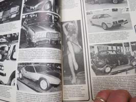 Moottoriviesti 1972 nr 12 sis. mm. artikkelit / kuvat / mainokset; Moottorikelkat 1973, Morris Marina Saloon 1.8 &amp; Coupe 1.3 koeajo, Fiat 127 kestotesti,