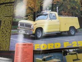 V8 Magazine 1982 nr 2 keskiaukeamakuva Ford Mustang -67 Mustang GT 390, Dodge Monaco