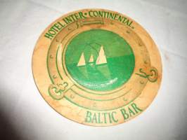 Lasinalunen Hotel Inter Continental Baltic Bar