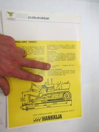 Massey-Ferguson 3366 puskutraktori -myyntiesite / brochure, bulldozer
