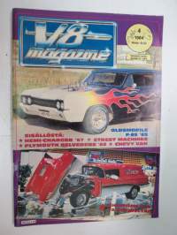 V8 Magazine 1984 nr 4 -Hot Rod magazine