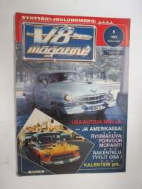 V8 Magazine 1982 nr 8 -Hot Rod magazine, 1959 Chervolet Impala, 1951 Cadillac series 62 De Ville Convertible