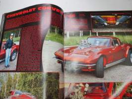 V8 Magazine 1982 nr 7 -Hot Rod magazine. keskiaukeamassa Corvette Stingray. Pontiac Parisienne Sport Coupe -66 esitellään.