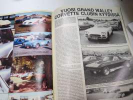 V8 Magazine 1982 nr 7 -Hot Rod magazine. keskiaukeamassa Corvette Stingray. Pontiac Parisienne Sport Coupe -66 esitellään.