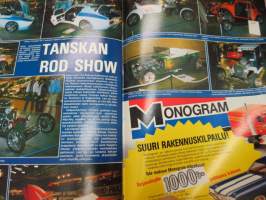 V8 Magazine 1982 nr 7 -Hot Rod magazine. keskiaukeamassa Corvette Stingray. Pontiac Parisienne Sport Coupe -66 esitellään.