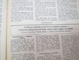 Kauppalehden protestilista - Kauppalehtis protestlista 1955 nr 23-24, ilmestynyt 6.6.1955 -unpaid debts and dues, published in special credit-paper