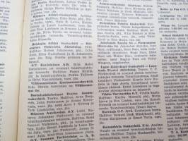 Kauppalehden protestilista - Kauppalehtis protestlista 1955 nr 3-4, ilmetynyt 17.1.1955 -unpaid debts and dues, published in special credit-paper