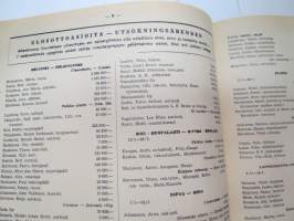 Kauppalehden protestilista - Kauppalehtis protestlista 1955 nr 5-6, ilmestynyt 31.1.1955 -unpaid debts and dues, published in special credit-paper