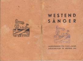 Partio-Scout: Westend sånger 1947