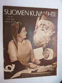 Suomen Kuvalehti 1959 nr 50, ilmestynyt 12.12.1959, sis. mm. seur. artikkelit / kuvat / mainokset; Kansikuva &quot;Joulupukki ja hänen sihteerinsä&quot;, Vitapointe,