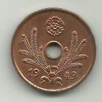 10  penniä  1943  Cu