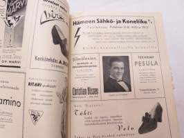 Tampereen Työväenteatteri 1938-1939 - Niskavuoren leipä -näytelmä -käsiohjelma / theatre program