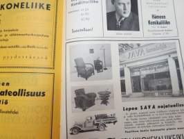 Tampereen Työväenteatteri 1938-1939 - Niskavuoren leipä -näytelmä -käsiohjelma / theatre program
