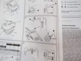 Briggs &amp; Stratton Model 120000 Quantum 600 / 625 / 650 / 675 Series - Operating and Maintenance Instructions - Käyttö- ja huolto-ohjeet