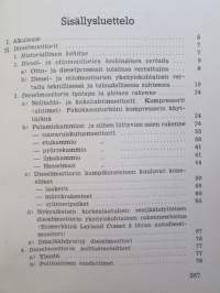 Dieselmoottorit ja niiden huolto autoissa, traktoreissa ja vetureissa