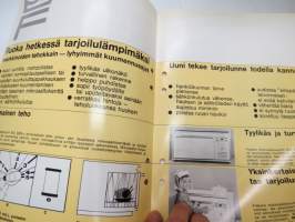 Fiskars MU 2200 mikroaaltouuni -myyntiesite / microwave oven brochure