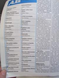 Alibi 1994 nr 7, sis. mm. artikkelit / kuvat / mainokset; Huumekuninkaan Pablo Escobar loistelias elämä ja yksinäinen kuolema, Pauli Räsänen, Marko Leppänen,