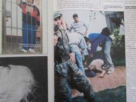 Alibi 1994 nr 7, sis. mm. artikkelit / kuvat / mainokset; Huumekuninkaan Pablo Escobar loistelias elämä ja yksinäinen kuolema, Pauli Räsänen, Marko Leppänen,