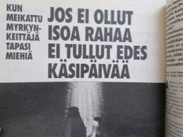 Alibi 1994 nr 7, sis. mm. artikkelit / kuvat / mainokset; Huumekuninkaan Pablo Escobar loistelias elämä ja yksinäinen kuolema, Pauli Räsänen, Marko Leppänen,