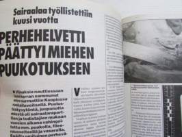 Alibi 1994 nr 7, sis. mm. artikkelit / kuvat / mainokset; Huumekuninkaan Pablo Escobar loistelias elämä ja yksinäinen kuolema, Pauli Räsänen, Marko Leppänen,