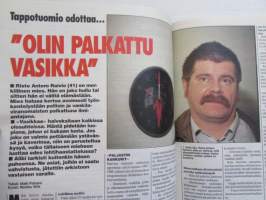 Alibi 1994 nr 7, sis. mm. artikkelit / kuvat / mainokset; Huumekuninkaan Pablo Escobar loistelias elämä ja yksinäinen kuolema, Pauli Räsänen, Marko Leppänen,