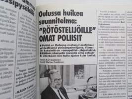 Alibi 1994 nr 7, sis. mm. artikkelit / kuvat / mainokset; Huumekuninkaan Pablo Escobar loistelias elämä ja yksinäinen kuolema, Pauli Räsänen, Marko Leppänen,