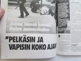 Alibi 1994 nr 7, sis. mm. artikkelit / kuvat / mainokset; Huumekuninkaan Pablo Escobar loistelias elämä ja yksinäinen kuolema, Pauli Räsänen, Marko Leppänen,