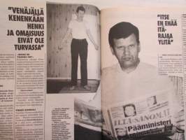 Alibi 1994 nr 7, sis. mm. artikkelit / kuvat / mainokset; Huumekuninkaan Pablo Escobar loistelias elämä ja yksinäinen kuolema, Pauli Räsänen, Marko Leppänen,