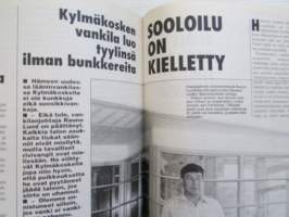 Alibi 1994 nr 9, sis. mm. artikkelit / kuvat / mainokset; Vankilajohtaja Rauno Lund, Algerialaiset Zine Boumaraf a Tahar Chabbi, Falunin verilöyly Matias Flink,