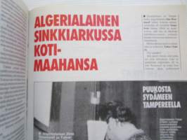 Alibi 1994 nr 9, sis. mm. artikkelit / kuvat / mainokset; Vankilajohtaja Rauno Lund, Algerialaiset Zine Boumaraf a Tahar Chabbi, Falunin verilöyly Matias Flink,