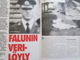 Alibi 1994 nr 9, sis. mm. artikkelit / kuvat / mainokset; Vankilajohtaja Rauno Lund, Algerialaiset Zine Boumaraf a Tahar Chabbi, Falunin verilöyly Matias Flink,