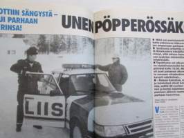 Alibi 1994 nr 9, sis. mm. artikkelit / kuvat / mainokset; Vankilajohtaja Rauno Lund, Algerialaiset Zine Boumaraf a Tahar Chabbi, Falunin verilöyly Matias Flink,