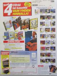 Alibi 1994 nr 9, sis. mm. artikkelit / kuvat / mainokset; Vankilajohtaja Rauno Lund, Algerialaiset Zine Boumaraf a Tahar Chabbi, Falunin verilöyly Matias Flink,
