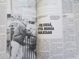 Alibi 1994 nr 10 sis. mm. artikkelit / kuvat / mainokset; SM-nyrkkeilijä Keijo Pyykkö, O.J. Simpson kujanjuoksu, Huumekuriiri Kari Paajolahti, Tuomo Petri