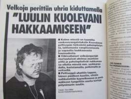 Alibi 1994 nr 10 sis. mm. artikkelit / kuvat / mainokset; SM-nyrkkeilijä Keijo Pyykkö, O.J. Simpson kujanjuoksu, Huumekuriiri Kari Paajolahti, Tuomo Petri