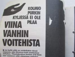 Alibi 1994 nr 10 sis. mm. artikkelit / kuvat / mainokset; SM-nyrkkeilijä Keijo Pyykkö, O.J. Simpson kujanjuoksu, Huumekuriiri Kari Paajolahti, Tuomo Petri