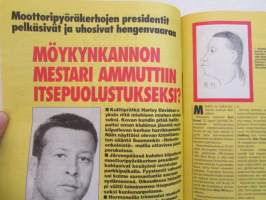 Alibi 1994 nr 10 sis. mm. artikkelit / kuvat / mainokset; SM-nyrkkeilijä Keijo Pyykkö, O.J. Simpson kujanjuoksu, Huumekuriiri Kari Paajolahti, Tuomo Petri