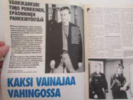 Alibi 1994 nr 10 sis. mm. artikkelit / kuvat / mainokset; SM-nyrkkeilijä Keijo Pyykkö, O.J. Simpson kujanjuoksu, Huumekuriiri Kari Paajolahti, Tuomo Petri