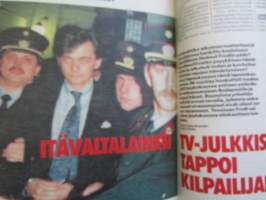 Alibi 1994 nr 11 sis. mm. artikkelit / kuvat / mainokset; Sergei Golovkin, Itävaltalainen TV-julkkis Helmut Frodlin tappoi kilpailijansa, Daniel Medelpan, Karen