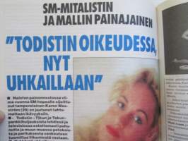 Alibi 1994 nr 11 sis. mm. artikkelit / kuvat / mainokset; Sergei Golovkin, Itävaltalainen TV-julkkis Helmut Frodlin tappoi kilpailijansa, Daniel Medelpan, Karen