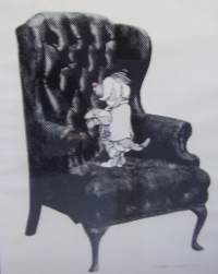 Raimo Kanerva, grafiikka 1975, 32/60, 72x54 cm  / Raimo Antti Olavi Kanerva (1941 Turku –1999) oli suomalainen kuvataiteilija ja taidegraafikko, jonka tuotannon