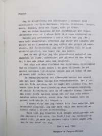 Spår av ett kökar - En urklippssamling av M. Jordes-Friman
