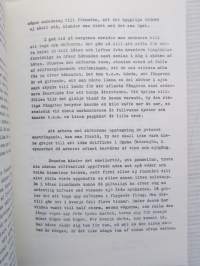 Spår av ett kökar - En urklippssamling av M. Jordes-Friman