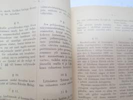 Littoisten Tehtaan Yhtiön Työntekijäin raajarikkoja ja iäkkäitä henkilöitä varten perustetun Apurahaston säännöt 1900 Stadgar för Littois Fabriks bolags