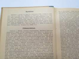 Työmiehen Kalenteri I 1922, sis. mm. seur. artikkelit / kuvat / mainokset; Kansikuvitus sekä kalenteriosan vinjettikuvitus I. Vickberg; Ikuinen muisto