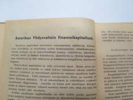 Työmiehen Kalenteri I 1922, sis. mm. seur. artikkelit / kuvat / mainokset; Kansikuvitus sekä kalenteriosan vinjettikuvitus I. Vickberg; Ikuinen muisto