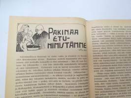 Työmiehen Kalenteri I 1922, sis. mm. seur. artikkelit / kuvat / mainokset; Kansikuvitus sekä kalenteriosan vinjettikuvitus I. Vickberg; Ikuinen muisto