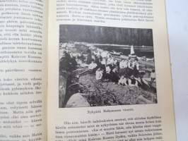 Työväen Kalenteri III (3.) 1910, sis. mm. seur. artikkelit; Kansikuvitus Sallinen, Kalenteritietoja, Markkinapäivät, Tietoja posti- ja rautatielähetyksistä,